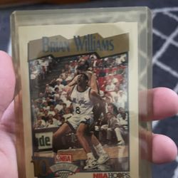 Brian Williams Nba Hoops Card Number 555