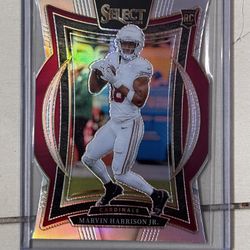 2024 Select Marvin Harrison Jr Silver Rookie Arizona Cardinals 