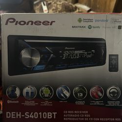 Pioneer DEH-S4010BT CD Receiver with Pioneer ARC App Compatibility, MIXTRAX and Built-in Bluetooth