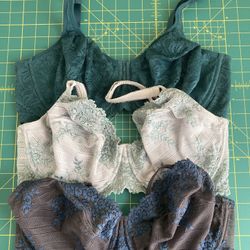 Wacoal 38DD Underwire Bras 2 Embrace Lace  65191 + 1 Soft Sense 851334