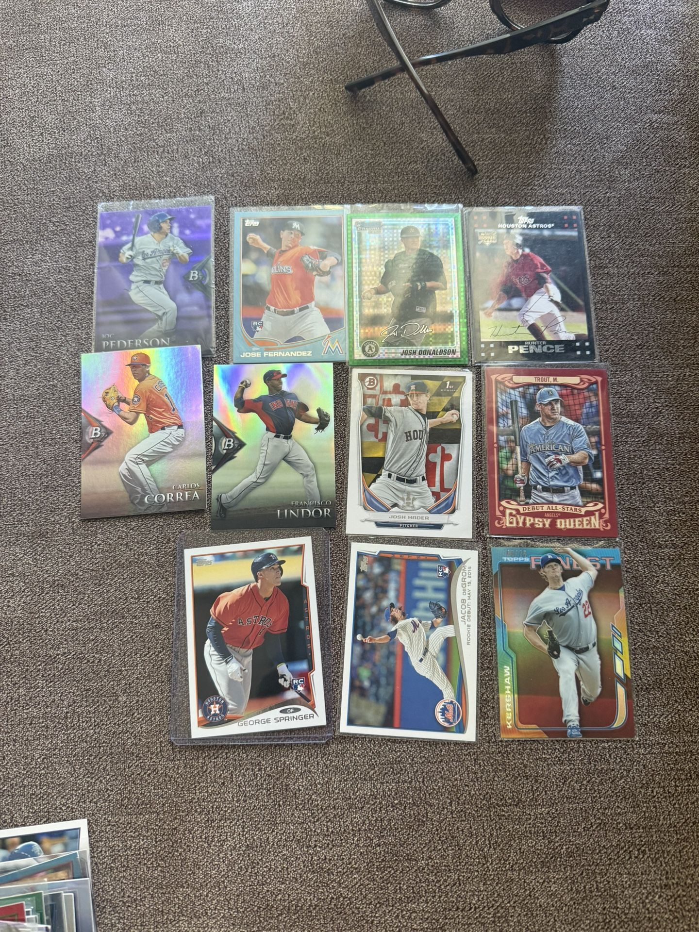 Baseball Cards Rookie Lot