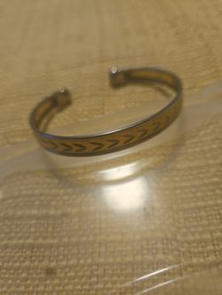 Silver  tone cuff