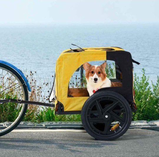 Bike trailer for pets