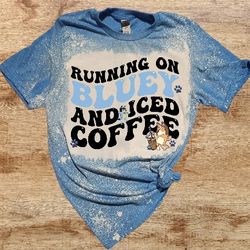 Running On Ice Coffee Bleached Shirt 