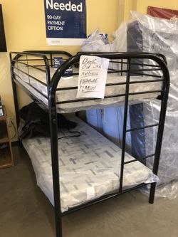 Bunk Bed with mattresses