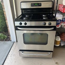 Stainless Steel GE Ge Stove 