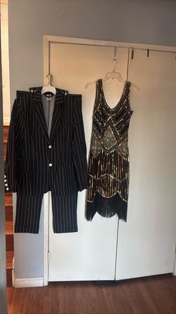 1920s Costume Set – Suit and Flapper Dress