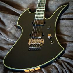 B.C. Rich Mockingbird Extreme Series Black Electric Guitar