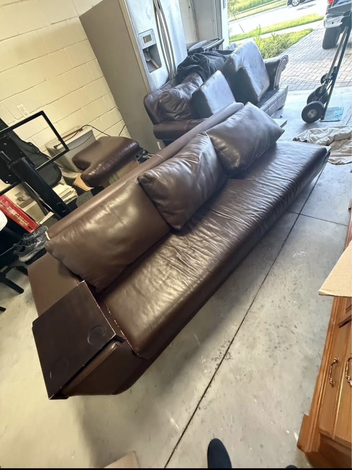 FREE Leather couch