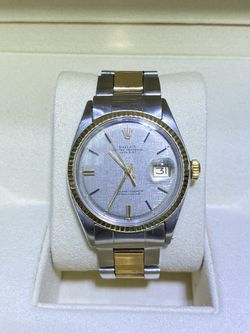 ROLEX DATEJUST 36MM TWO-TONE 14Kt 1505