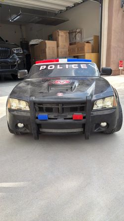 Kids Dodge Charger Police Ride-On Car