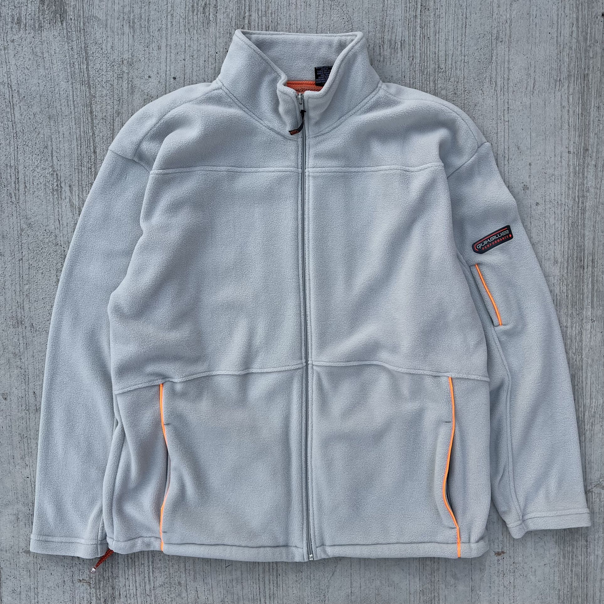 Vintage QuikSilver Performance Fleece Zip Up