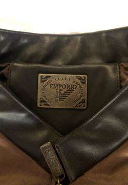 Brand New Italian Leather Jacket