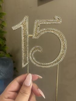 15 Cake topper 