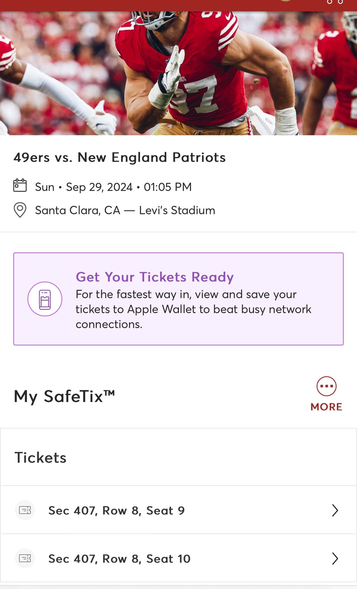 49ers New England Patriots