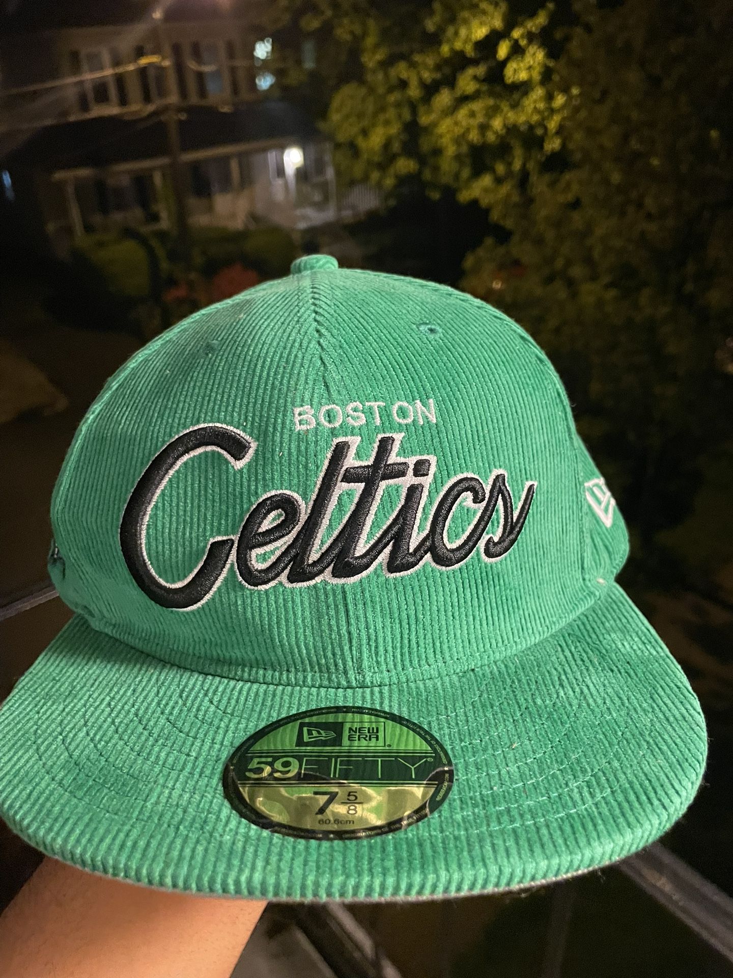 boston celtics fitted cap