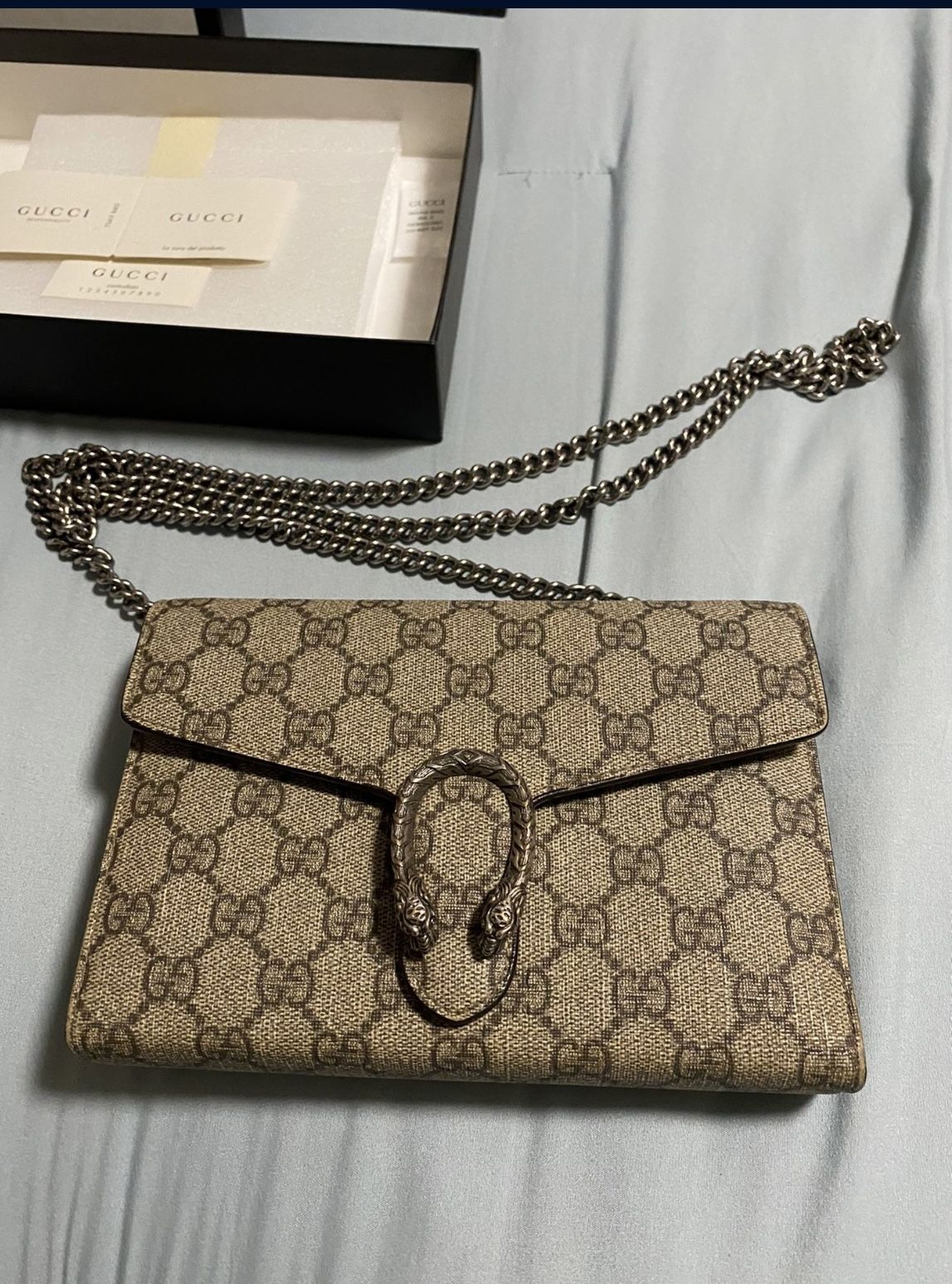 Dionysus GG Supreme chain wallet
