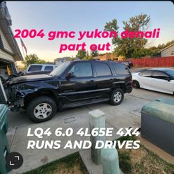 Part Out 2004 Yukon Denali Lq4 6.0 Runs And Drives 