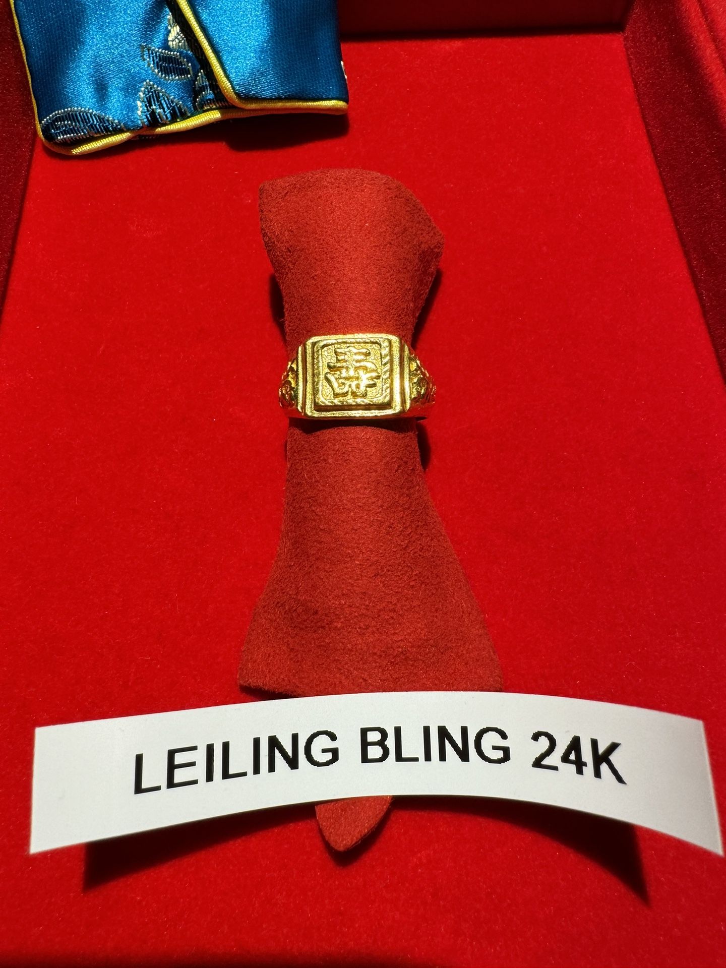 Lucky Dragon 24k 999 Gold Ring