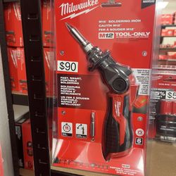 Milwaukee M12 Soldering Iron 