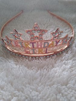Beautiful 🌹 birthday girl crown head band👑