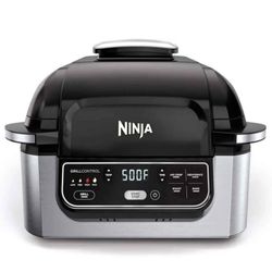 Ninja | Indoor Grill | Foodi | 5-in-1 (Grill, Air Fry, Roast, Bake, and Dehydrate