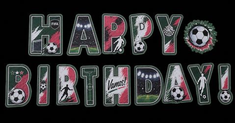 Custom birthday banner