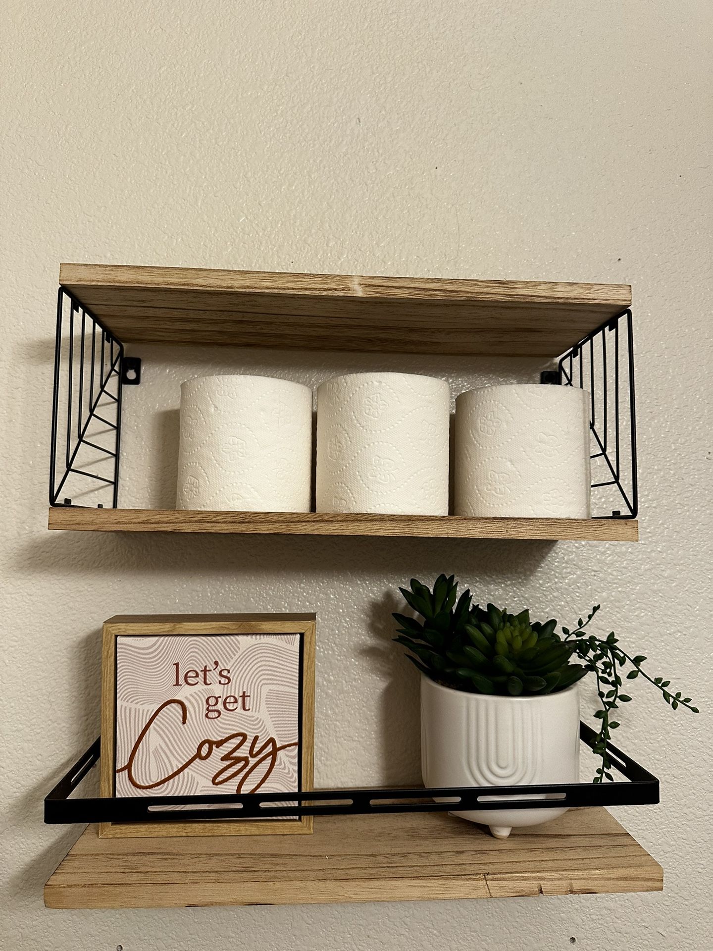 Bathroom Floating Shelves