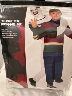 Spirit Halloween Terrifier Pick Me Up Child Costume Size SM/MD 4-10
