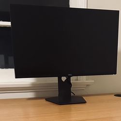 Dell Flat Panel Monitor, Black, 27 in.