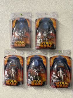 Star Wars Clone Trooper Action Figures