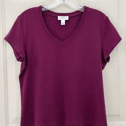 Ann Taylor Loft (M) Tee Top