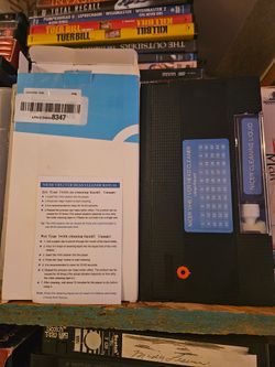 Vhs vcr head cleaner