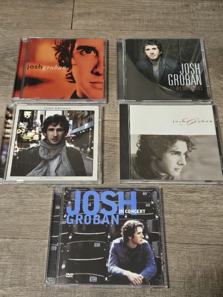 5 Josh Groban CD Collection all $10