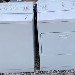 Kenmore  Washer And Dryer Set White Working Perfectly Fine Kenmore 