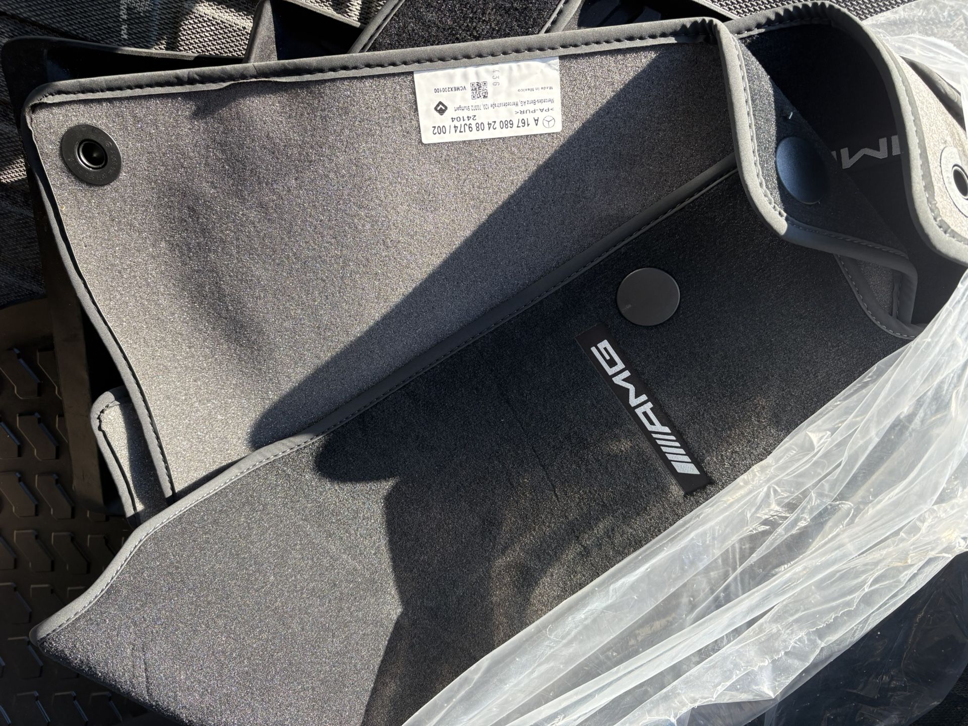 Mercedes Benz AMG OEM floor Mats