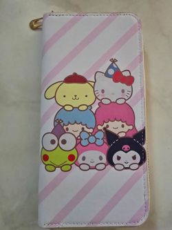 Sanrio Characters Zip-Around Wallet