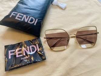 Authentic fendi sunglasses NWOT Fendi | Accessories | Nwot Authentic Fendi Buckle Aviator  main image 3