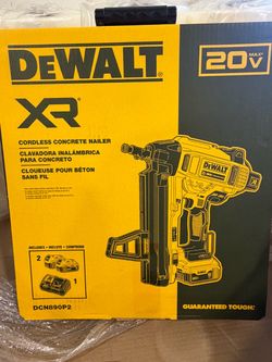 DCN890P2 DeWalt 20V Concrete Nailer