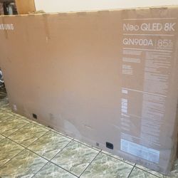 Tv Samsung 85", QN900A, 8k, 2021 Model, Alexa, Google, Excellent 
