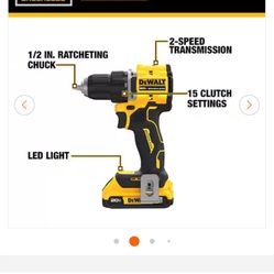 Dewalt Drill And Brad Nailer Combo