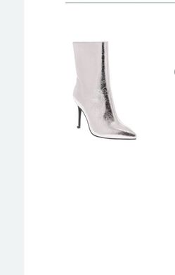 Mia silver metallic boots 8.5