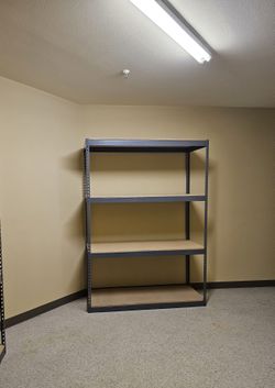 Boltless Shelving 60 in W x 24 in D 4 Tier Warehouse Shelves Garage Storage Racks Stronger Than Homedepot And Lowes Delivery Available