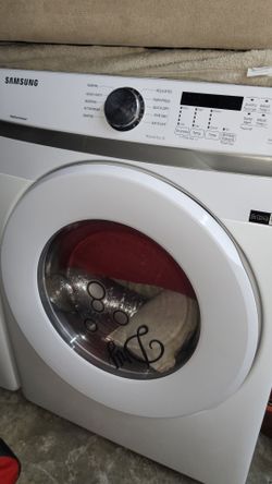 Samsung Front-Load Electric Dryer White