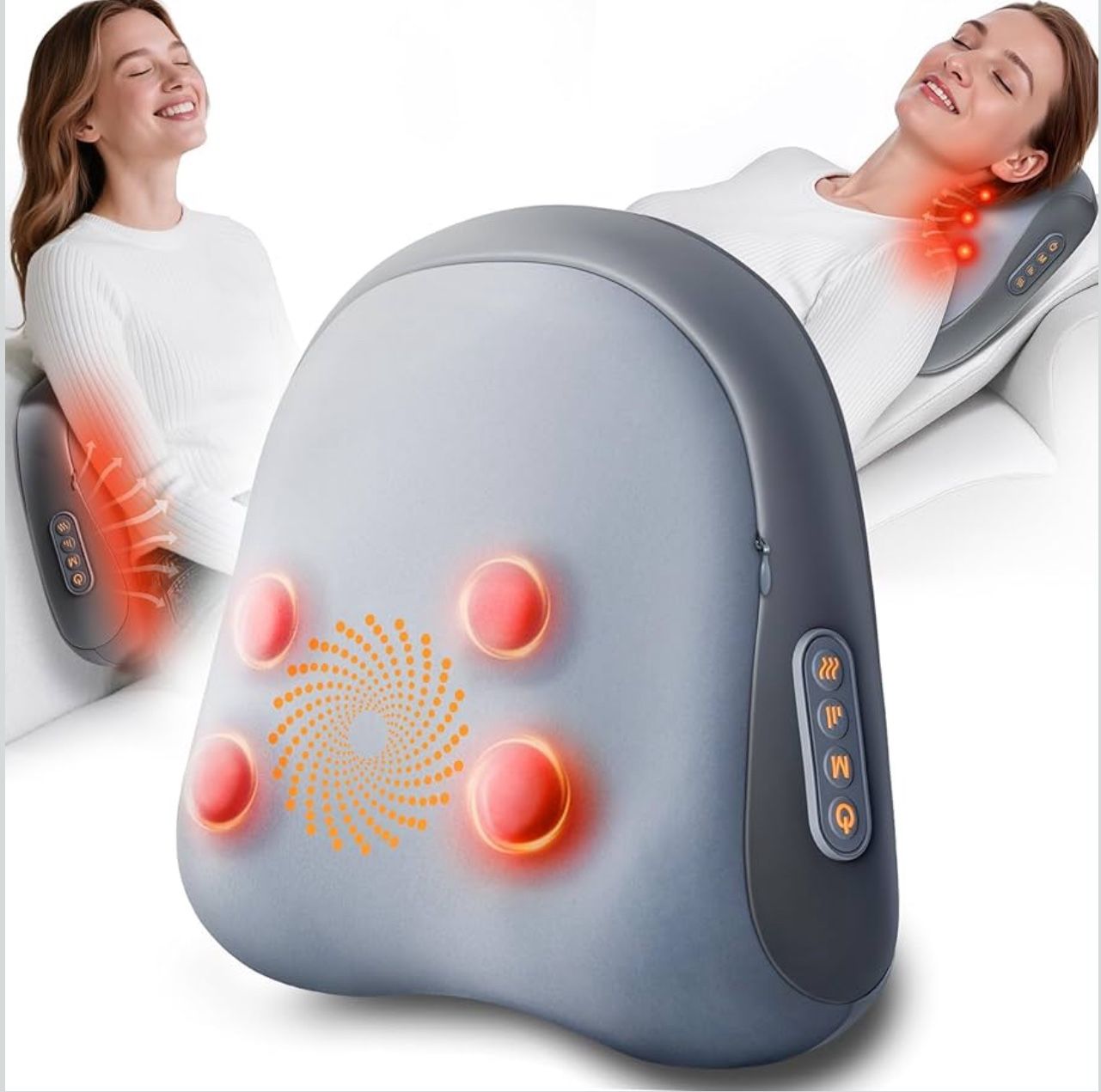 Shiatsu Back and Neck Massager with Heat