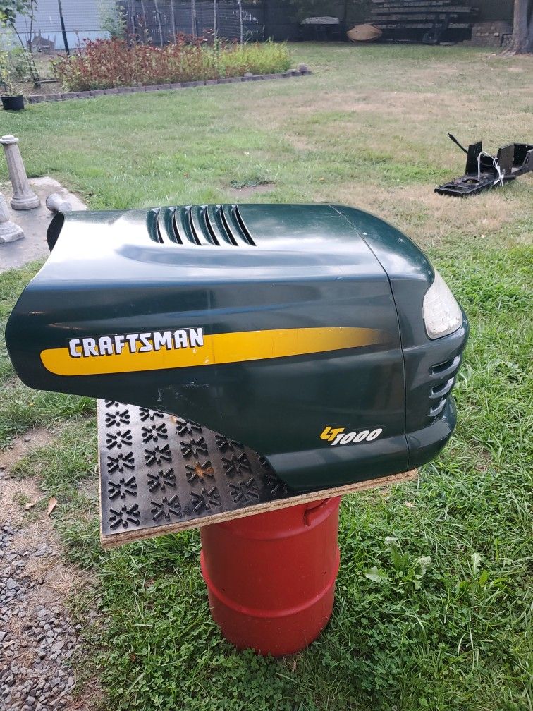 Craftsman LT 1000 Green Hood $40