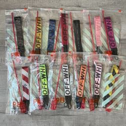 Off White Keychains Brand New 