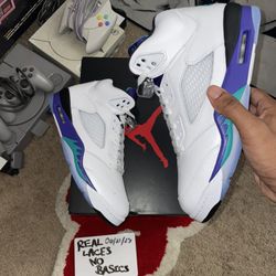 AIR JORDAN RETRO 5 “GRAPE”🍇