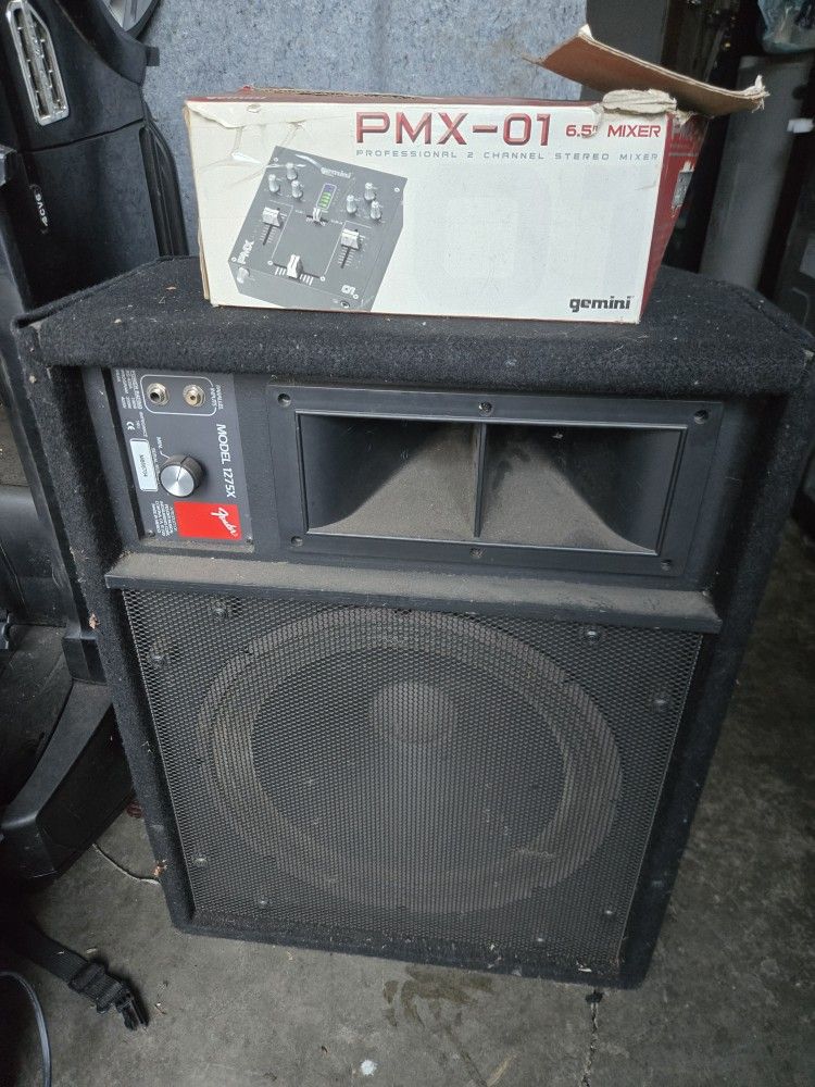 Mixer And Speaker