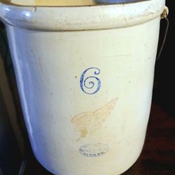 6 Gallon Red Wing Crock